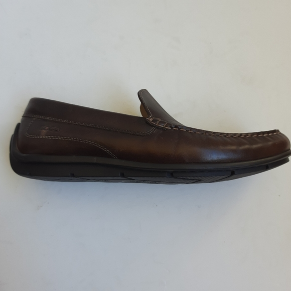 Ecco loafers Brown Leather 9m new without box - Picture 6 of 8